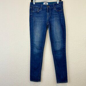 PAIGE Skyline Ankle Peg Skinny Jeans Pants Denim Womens Size 28 Blue Dark Wash